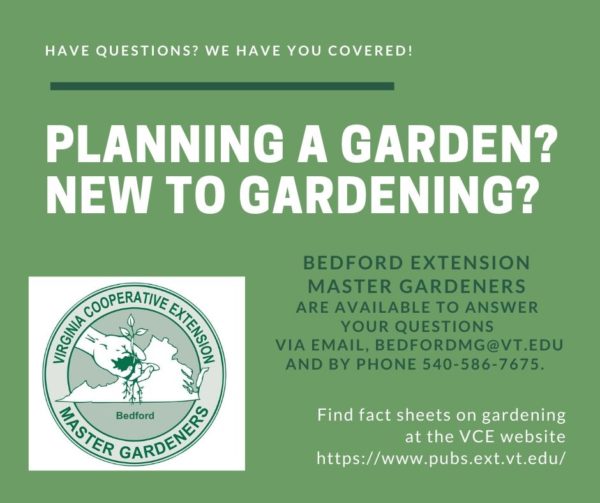 Bedford Area Master Gardeners Association Virginia Cooperative